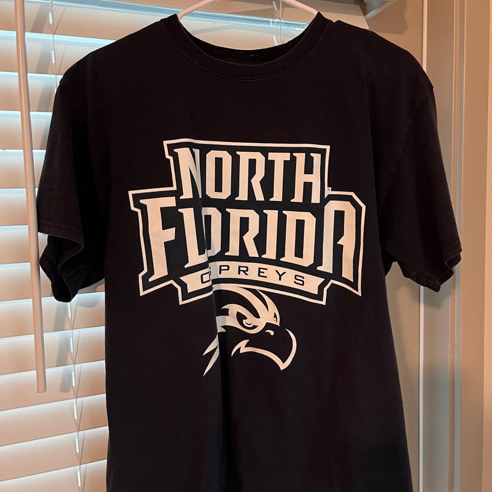 Vintage North Florida Ospreys Navy Blue Oversized T-Shirt Women’s
